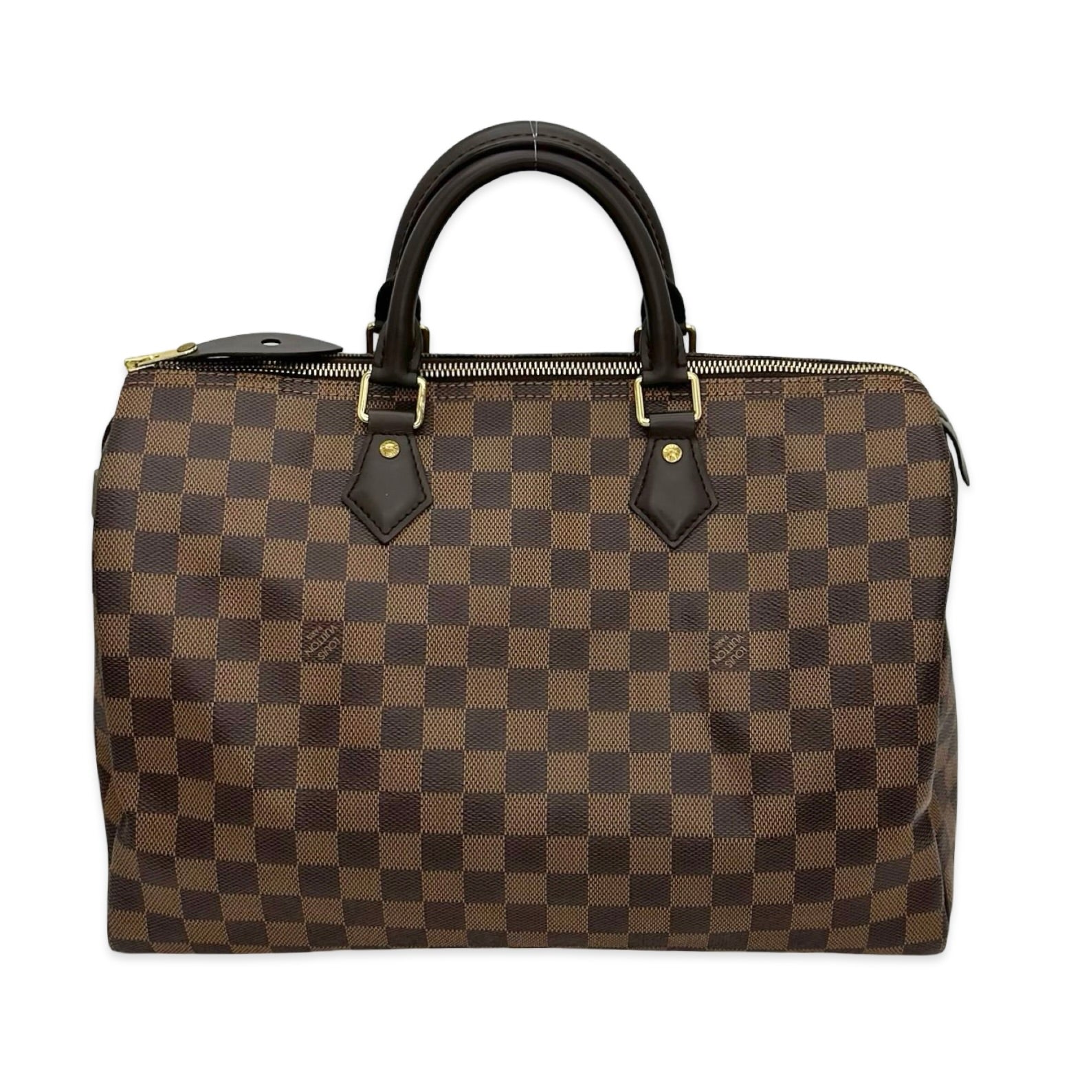 LOUIS VUITTON: Damier Ebene Speedy 35 – Luv Luxe Scottsdale