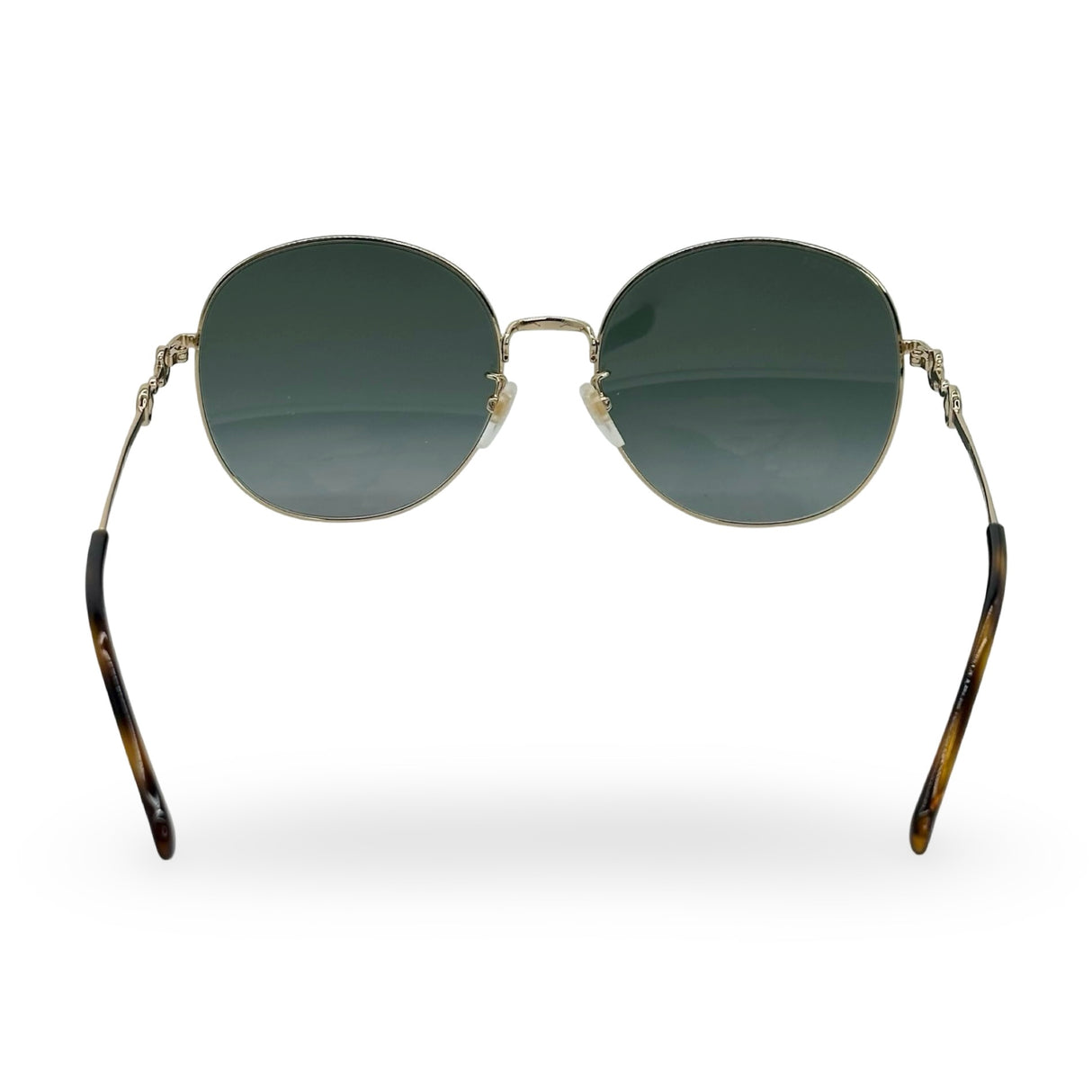 GUCCI: Horsebit Round Sunglasses