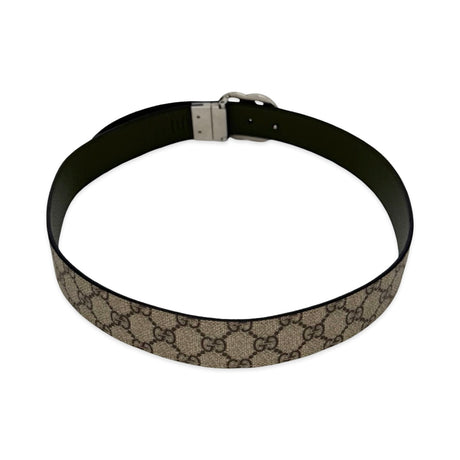 GUCCI: GG Supreme Reversible Marmont Belt