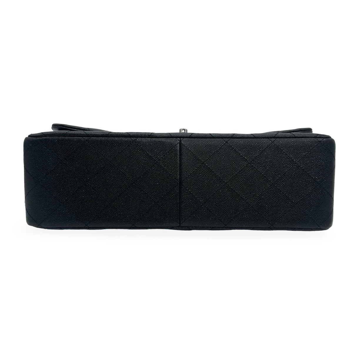 CHANEL: Iridescent Quilted Caviar Jumbo Classic Double Flap