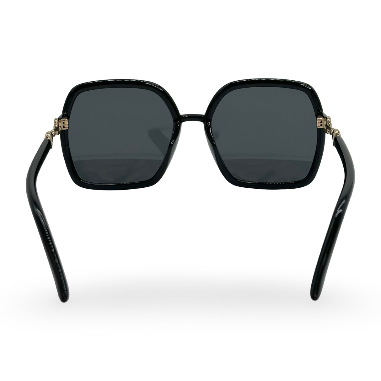 GUCCI: Horsebit Square Sunglasses