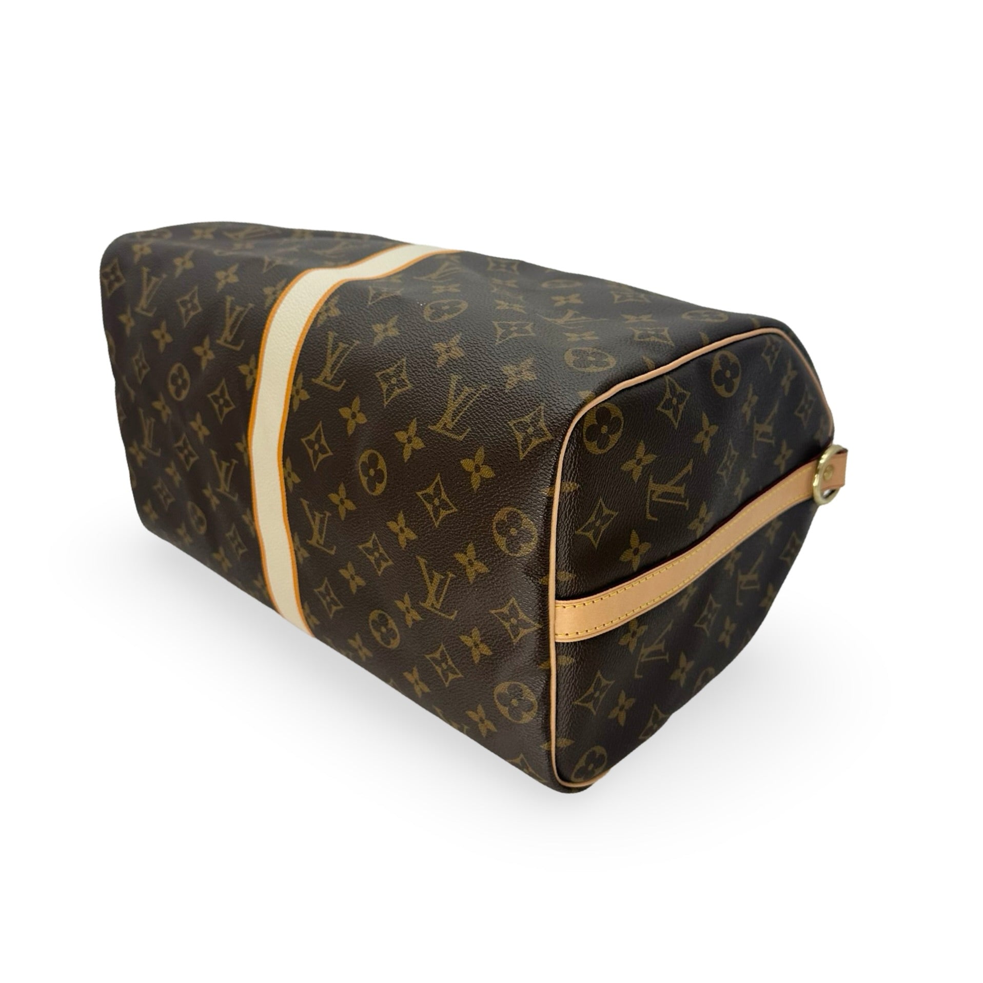 LOUIS VUITTON Monogram Stripe Speedy Bandouliere 35 Luv Luxe Scottsdale