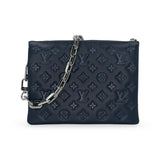 LOUIS VUITTON: Monogram Embossed Coussin PM