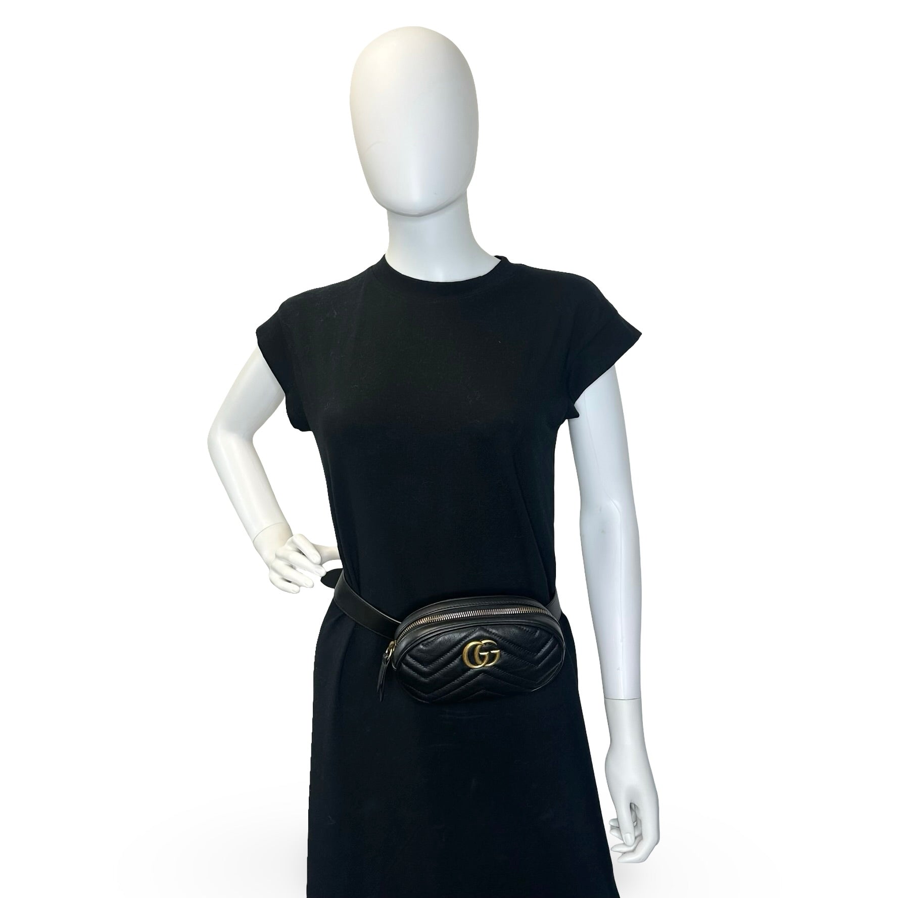 GUCCI: Quilted Leather GG Marmont Belt Bag – Luv Luxe Scottsdale