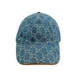 GUCCI: GG Denim Canvas Baseball Cap