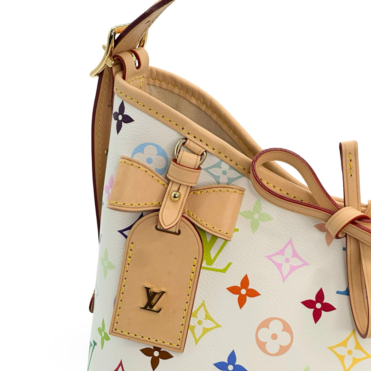 LOUIS VUITTON: x TM Monogram Multicolor Carryall PM