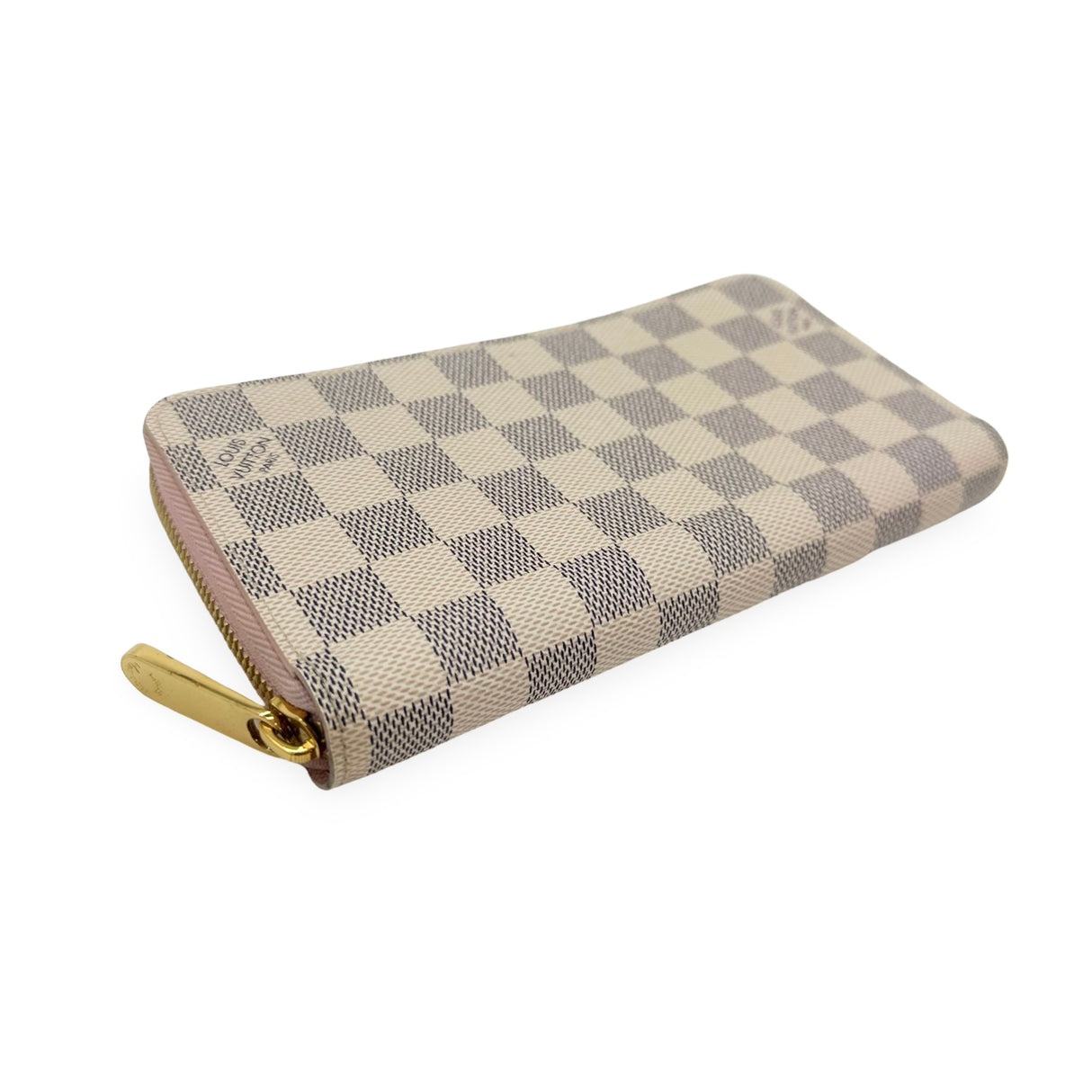 LOUIS VUITTON: Damier Azur Zippy Wallet