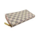 LOUIS VUITTON: Damier Azur Zippy Wallet