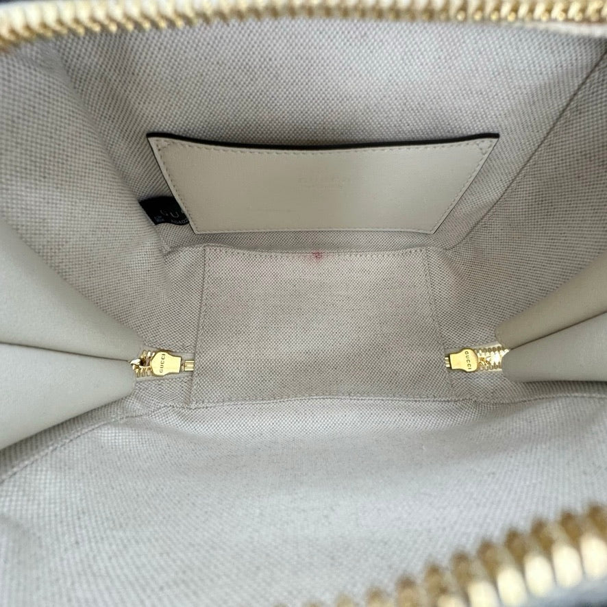 Quilted Calfskin Sakai Be Green Blondie Top Handle