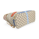 LOUIS VUITTON: Damier Azur Summer Trunks Neo Neverfull MM