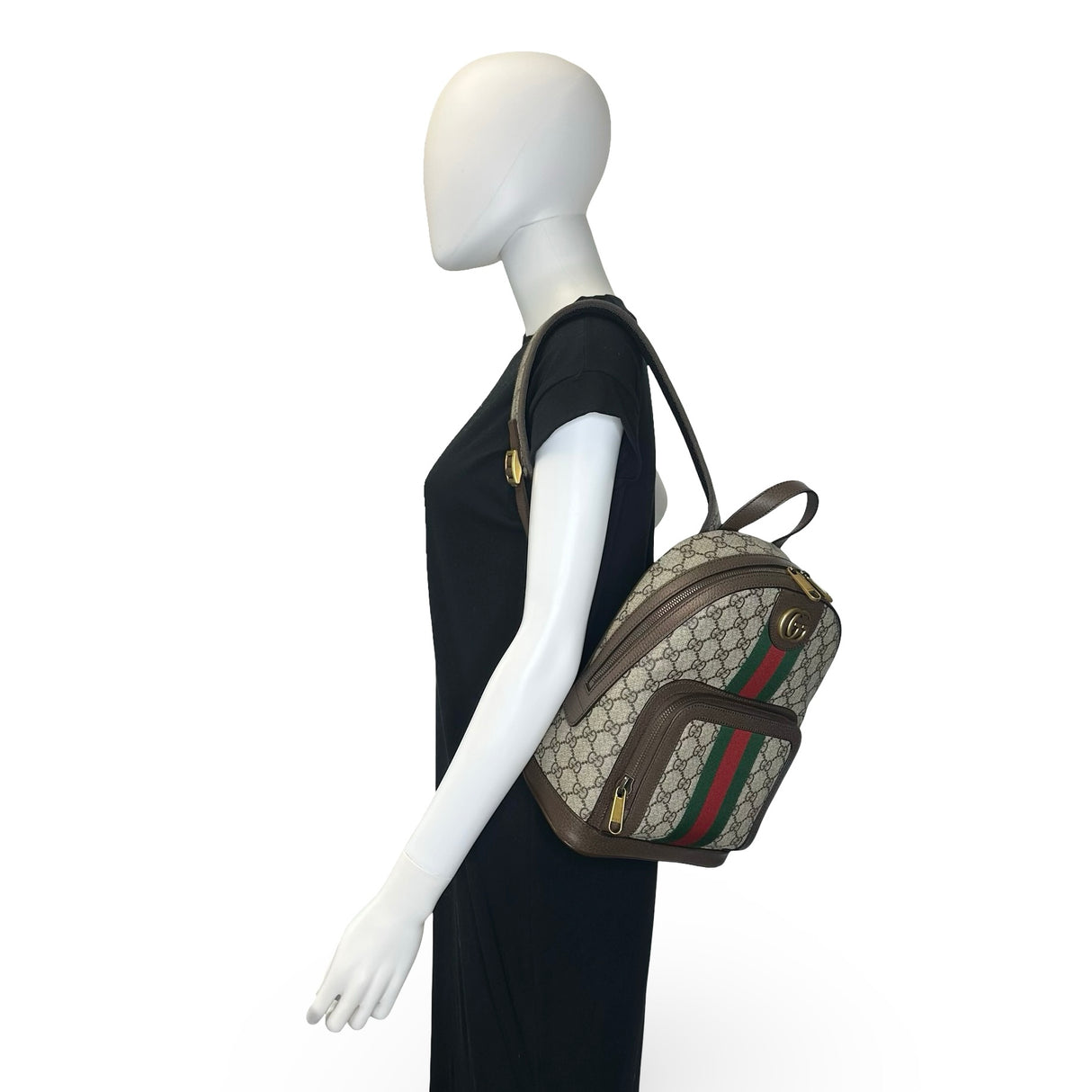 GUCCI: GG Supreme Ophidia Small Backpack