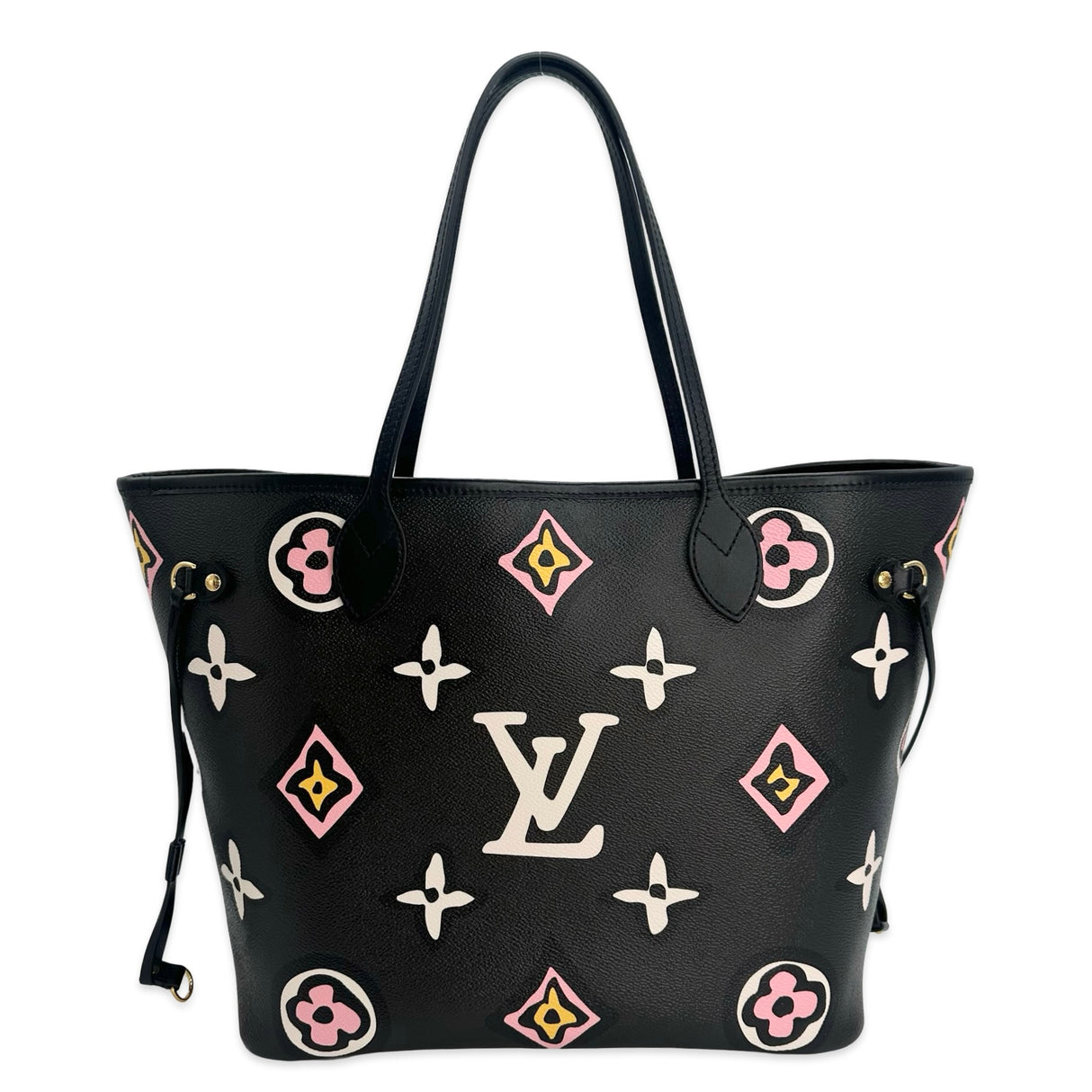 LOUIS VUITTON: Monogram Giant Wild at Heart Neverfull MM