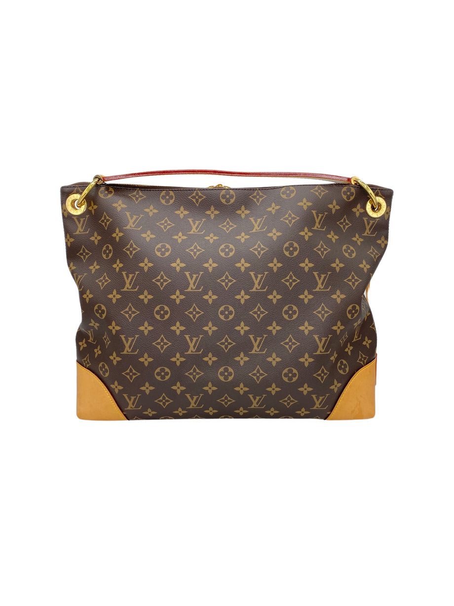 Louis Vuitton Monogram Berri PM - Brown Hobos, Handbags - LOU492920
