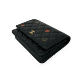 CHANEL: Quilted Lambskin Coco Casino Wallet on a Chain
