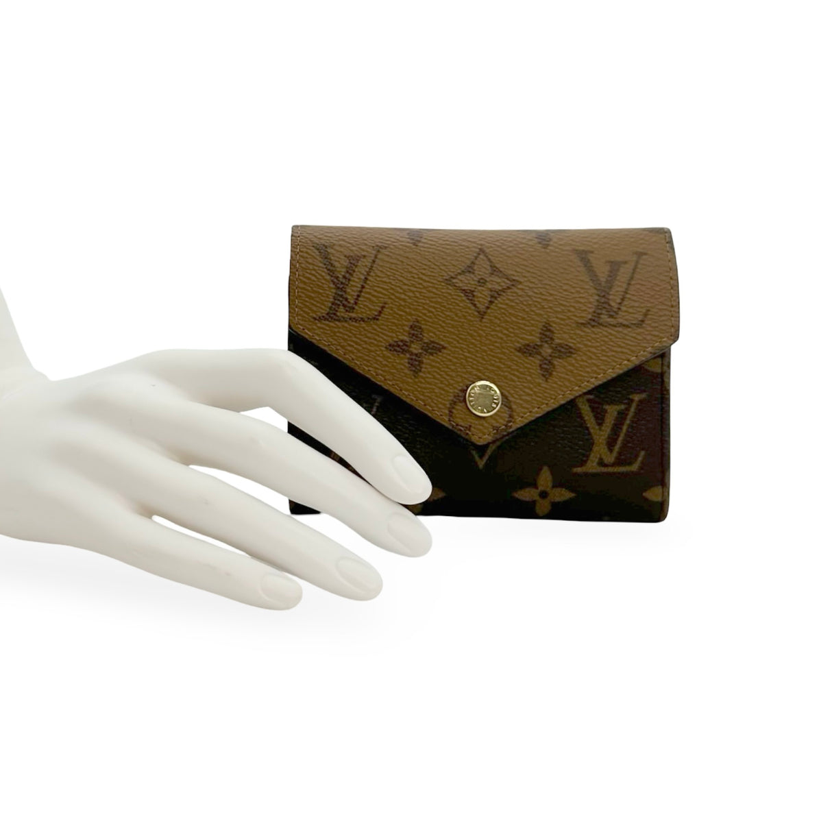 LOUIS VUITTON: Monogram Reverse Victorine Wallet