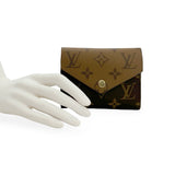 LOUIS VUITTON: Monogram Reverse Victorine Wallet