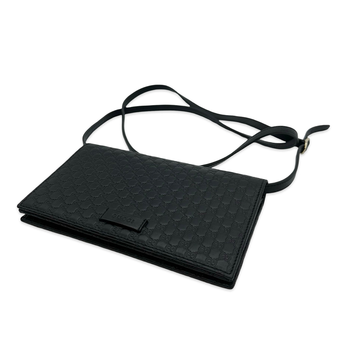 GUCCI: Microguccissima Wallet on a Strap