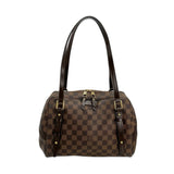 LOUIS VUITTON: Damier Ebene Rivington GM