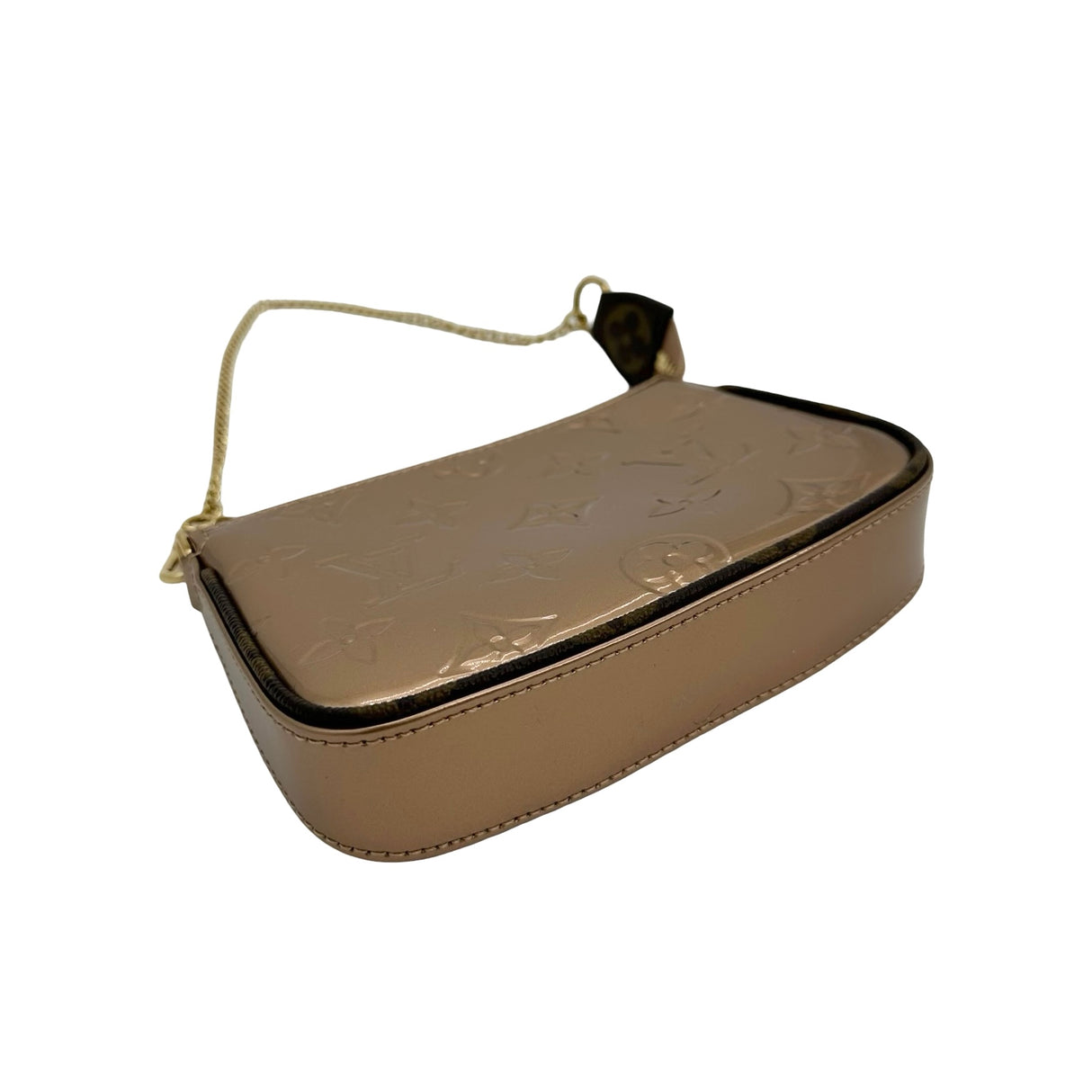 LOUIS VUITTON: Monogram Vernis Mini Pochette Accessoires