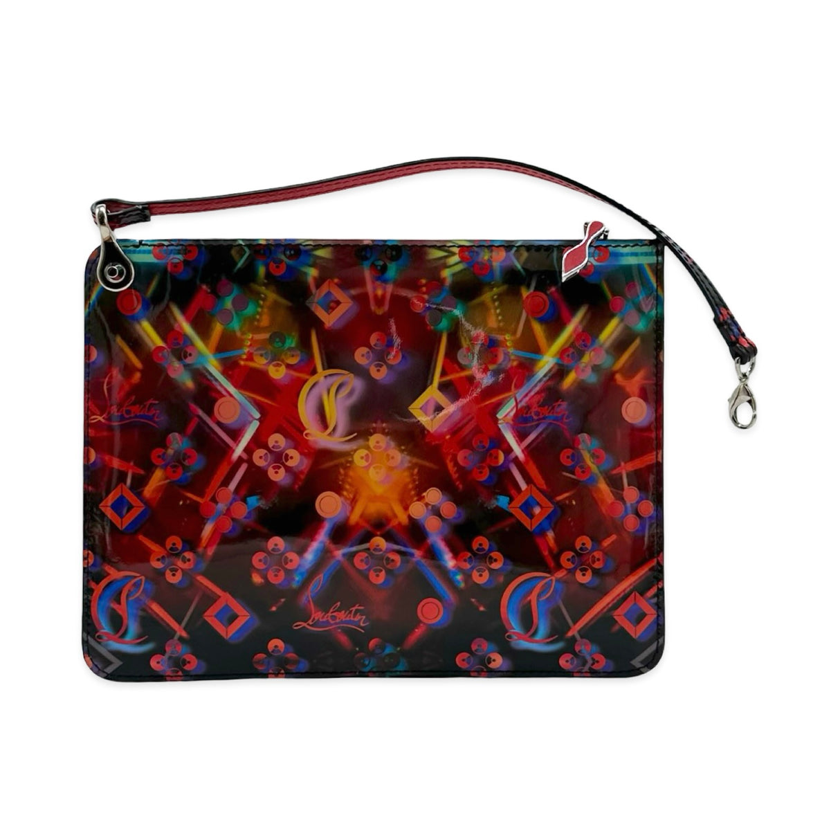 Patent Discolaser Spiked Cabata Tote