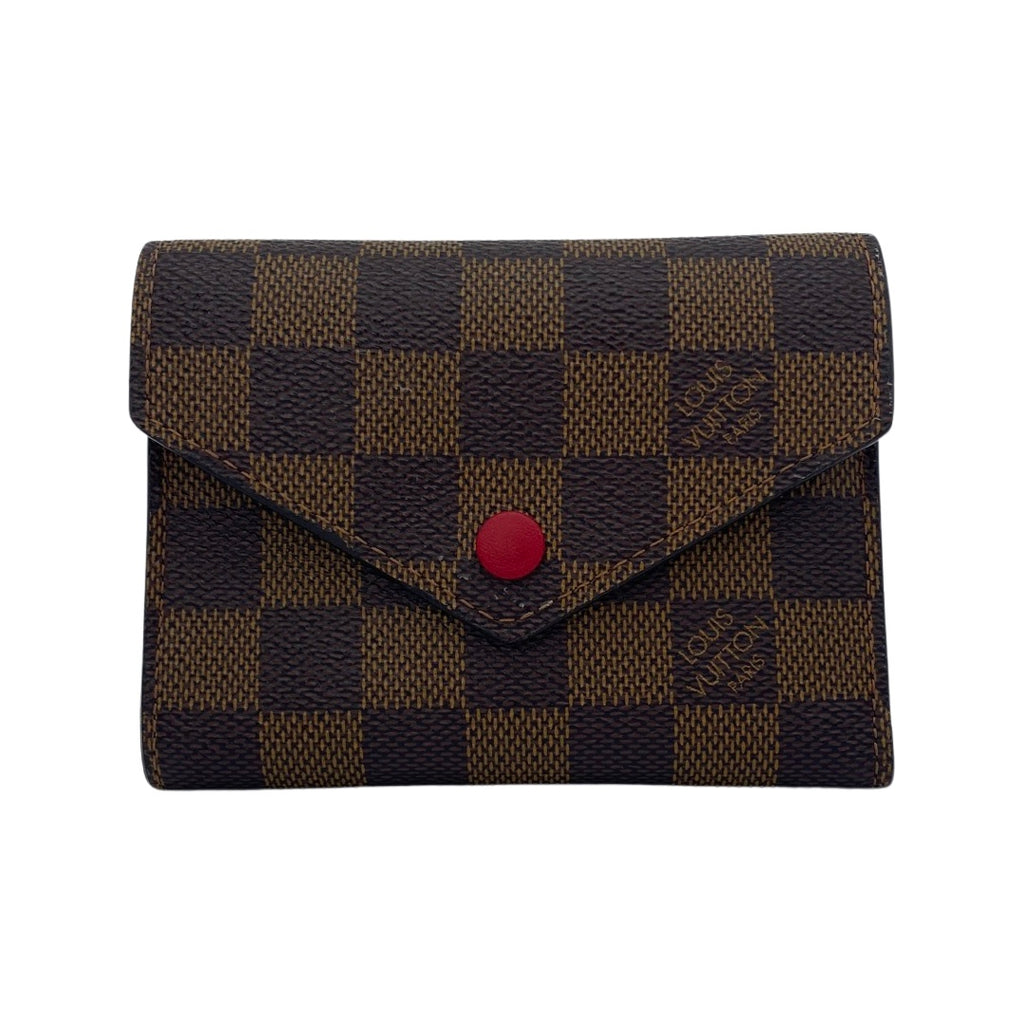 Louis Vuitton Damier Ebene Victoire Compact Wallet