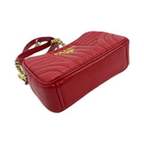 Quilted Leather Diagramme Camera Bag