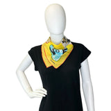 CHANEL: Silk Coco Hearts Scarf