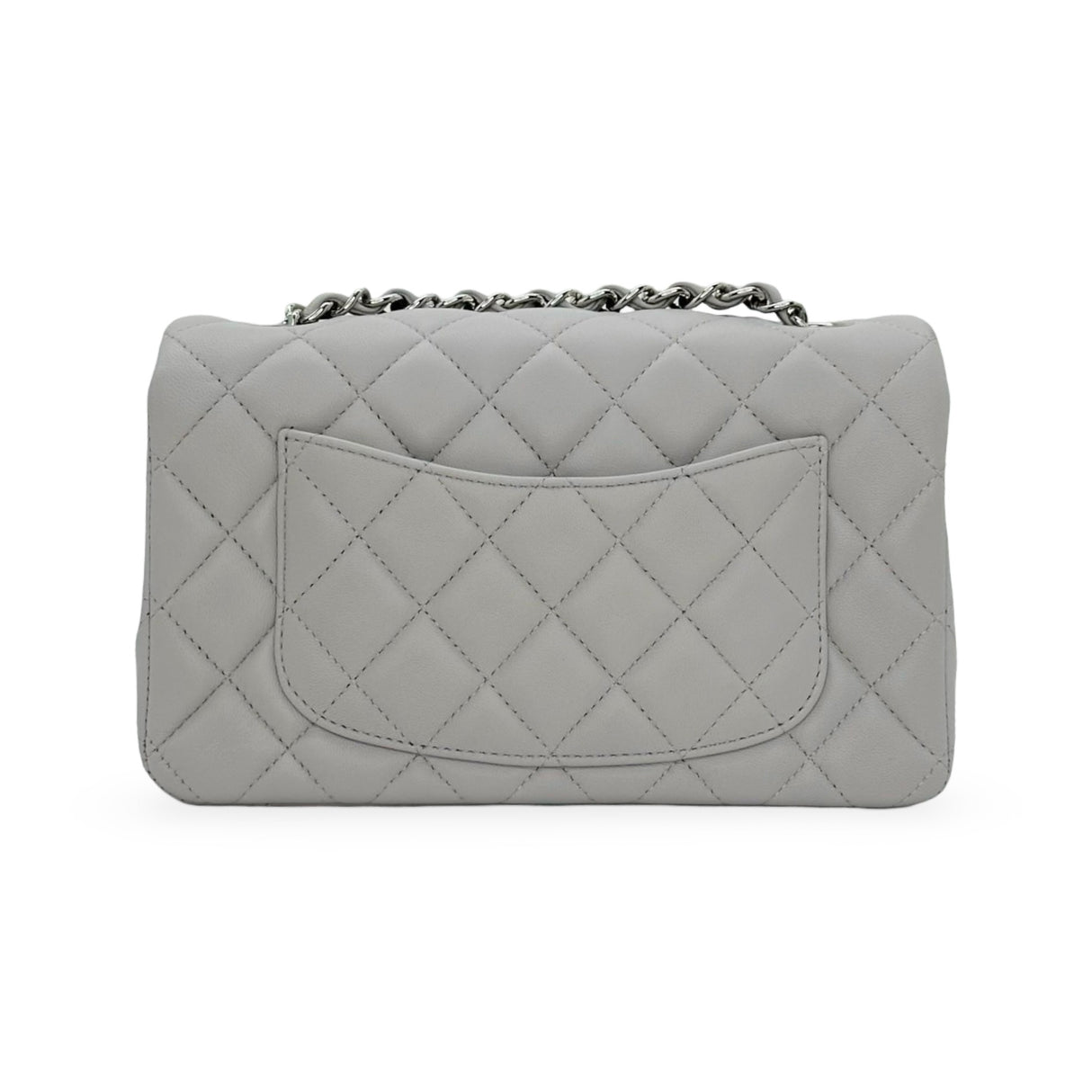 CHANEL: Quilted Lambskin Mini Classic Flap