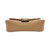 GUCCI: Aria Quilted GG Marmont Small Flap Bag