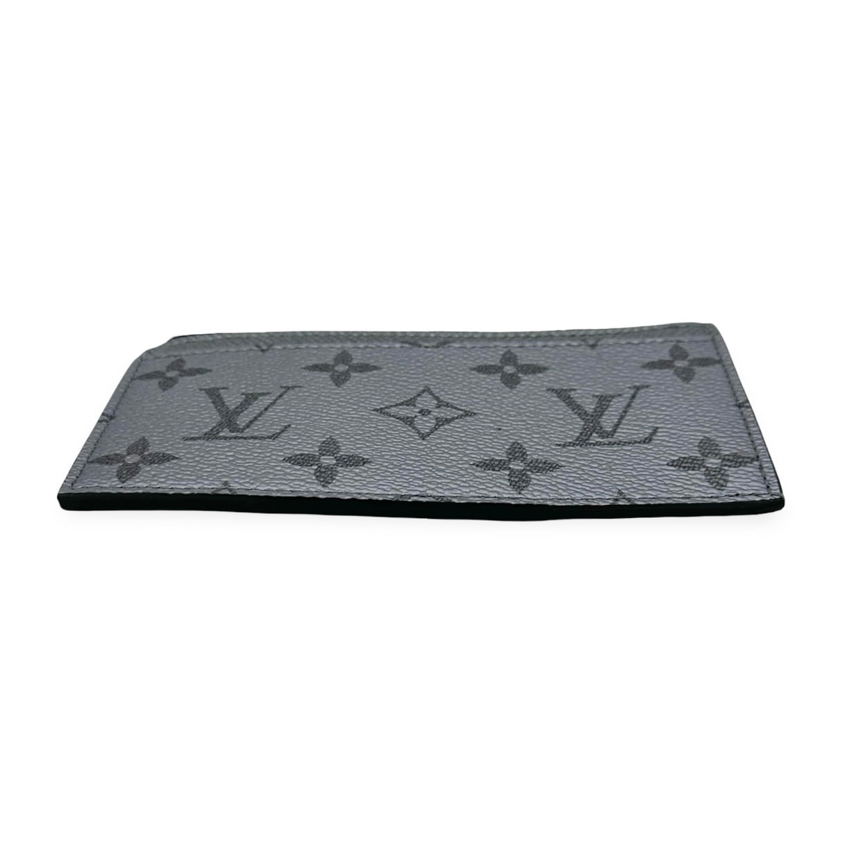 LOUIS VUITTON: Monogram Taigarama Coin Card Holder