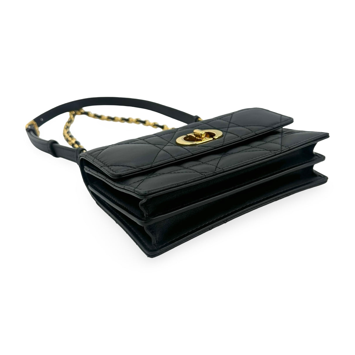 CHRISTIAN DIOR: Macrocannage Miss Caro Mini Bag