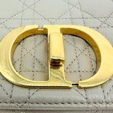 Cannage Calfskin 30 Montaigne Medium Caro Bag