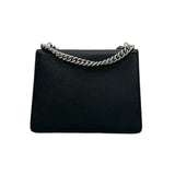 GUCCI: Leather Small Crystal Chain Shoulder Bag