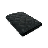 CHANEL: Quilted Lambskin Passport Holder