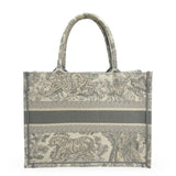 CHRISTIAN DIOR: Toile de Jouy Sauvage Medium Book Tote