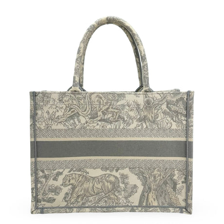 CHRISTIAN DIOR: Toile de Jouy Sauvage Medium Book Tote