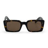 GUCCI: Square Tortoiseshell Sunglasses