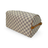 LOUIS VUITTON: Damier Azur Speedy Bandouliere 30