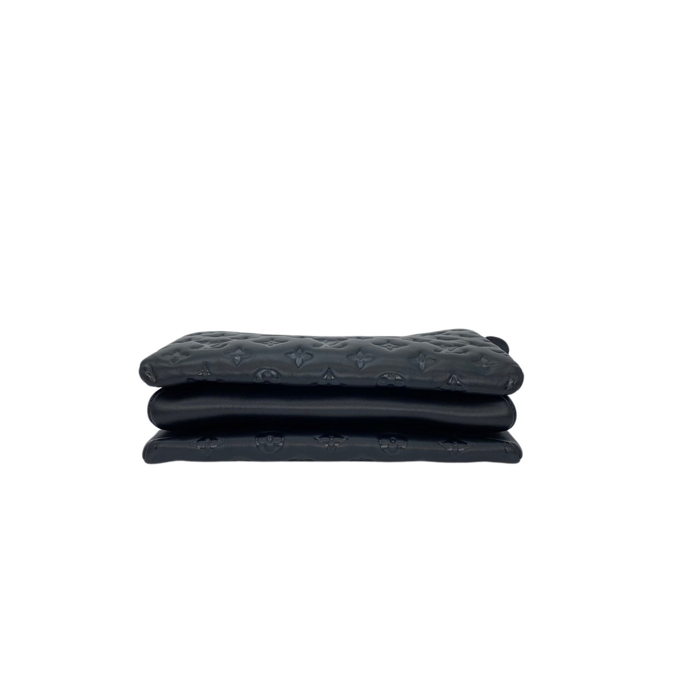 Louis Vuitton Monogram Embossed Coussin PM - Black Shoulder Bags