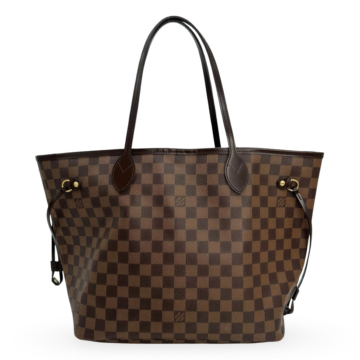 LOUIS VUITTON: Damier Ebene Neverfull MM