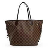 LOUIS VUITTON: Damier Ebene Neverfull MM