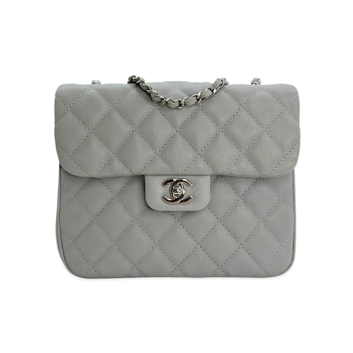 CHANEL: Quilted Caviar Medium Urban Companion Single Flap