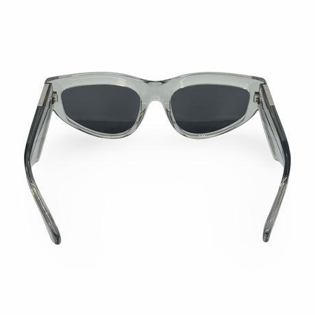 BURBERRY: Transparent Cat Eye Sunglasses