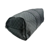 LOUIS VUITTON: Damier Graphite Keepall Bandouliere 45