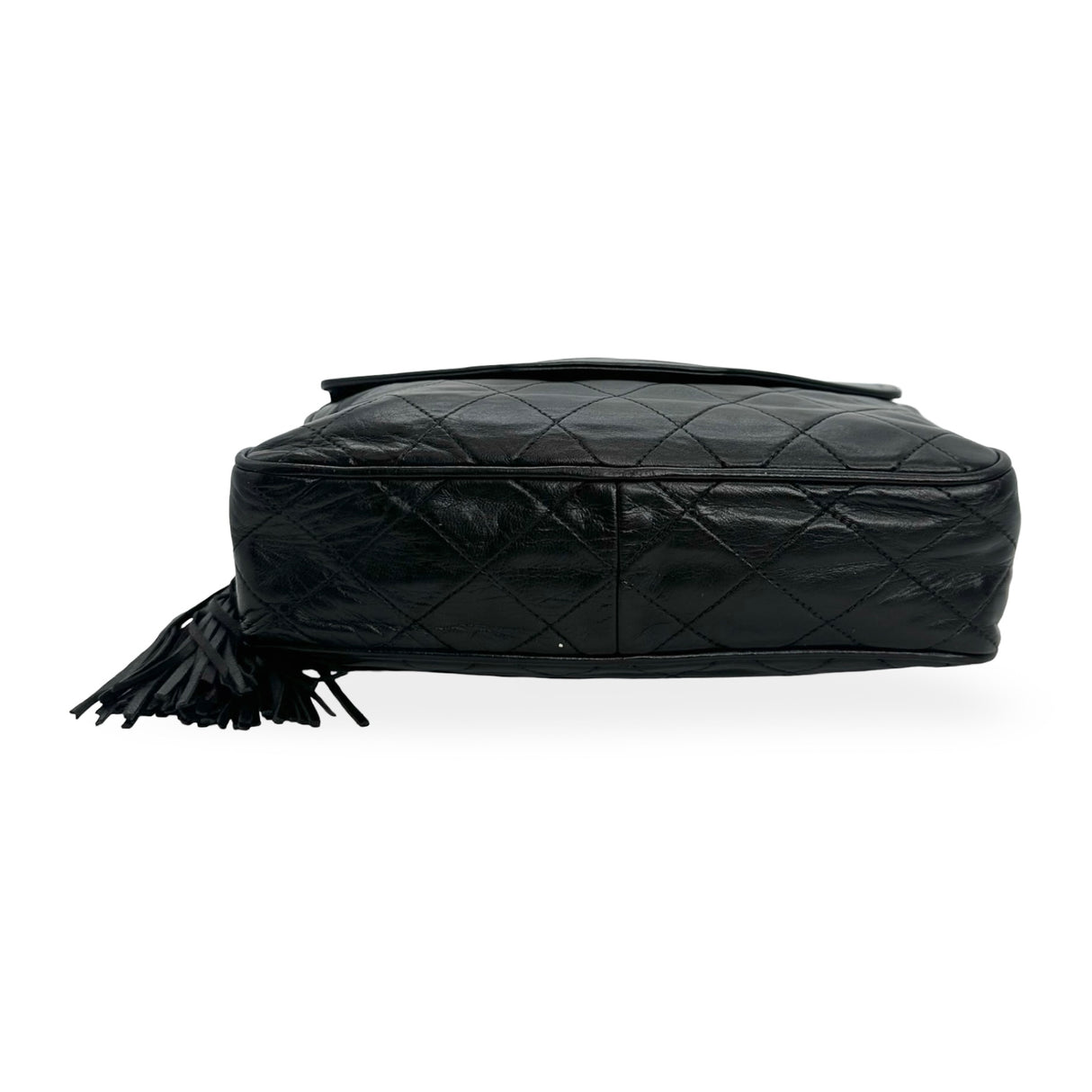 CHANEL: Quilted Lambskin Front Pocket Camera Bag