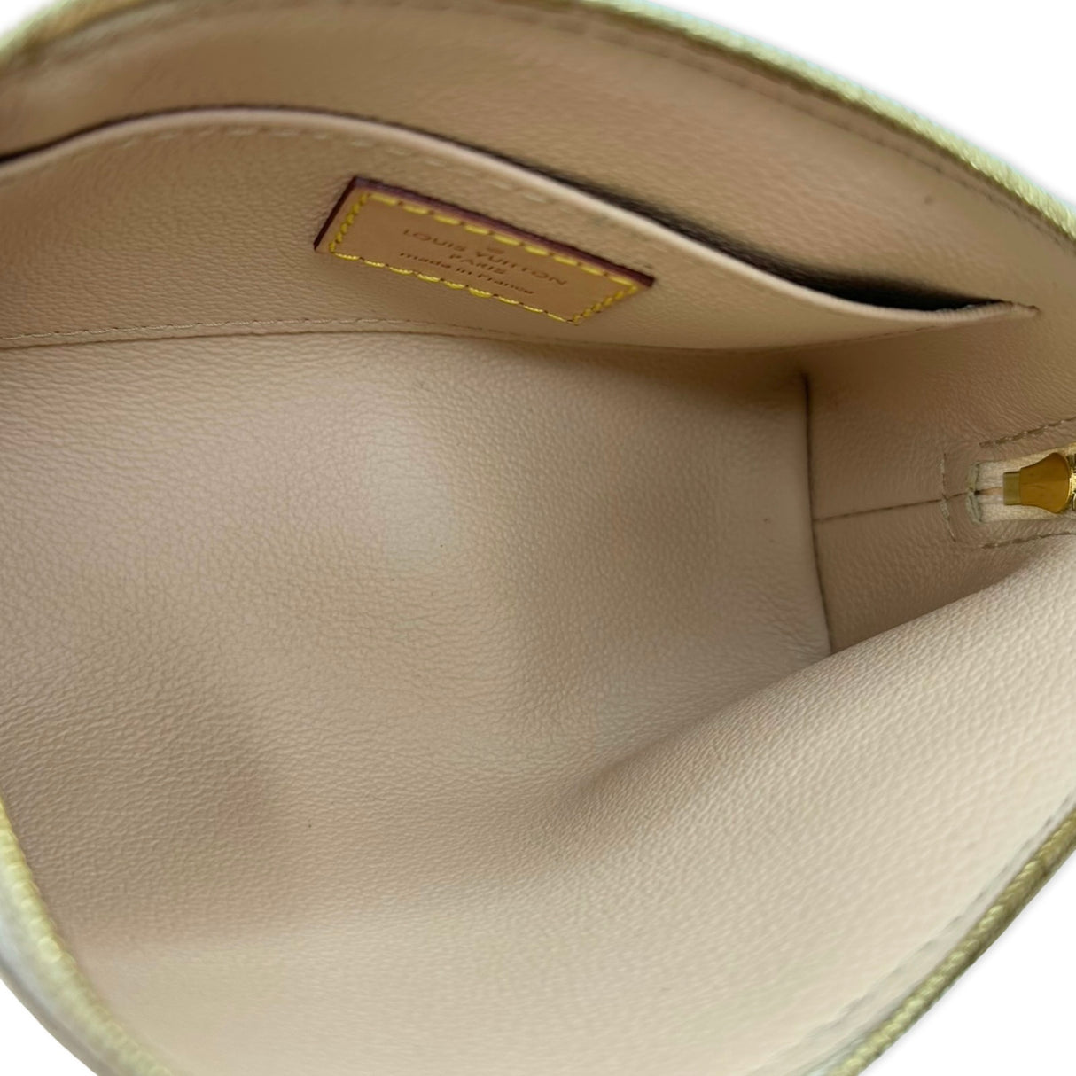 LOUIS VUITTON: Damier Azur Cosmetic Pouch PM