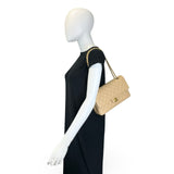 CHANEL: Quilted Caviar Medium Classic Double Flap
