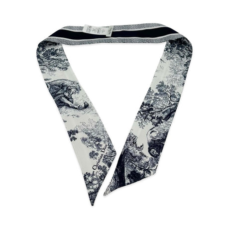 Silk Toile de Jouy Sauvage Mitzah Scarf