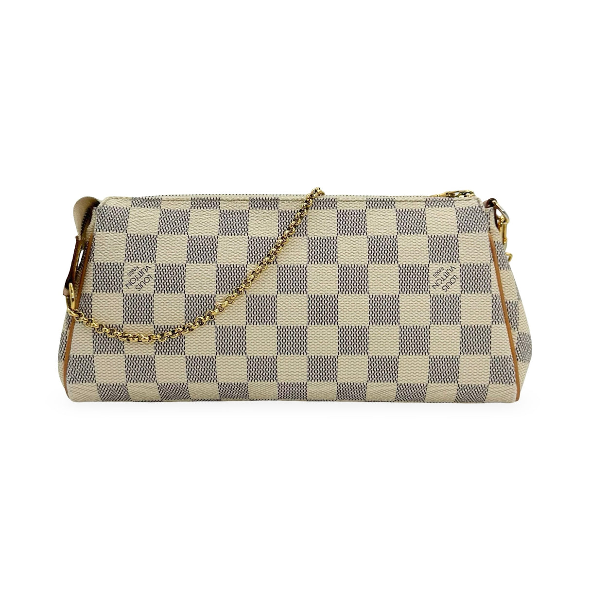 LOUIS VUITTON: Damier Azur Pochette Eva