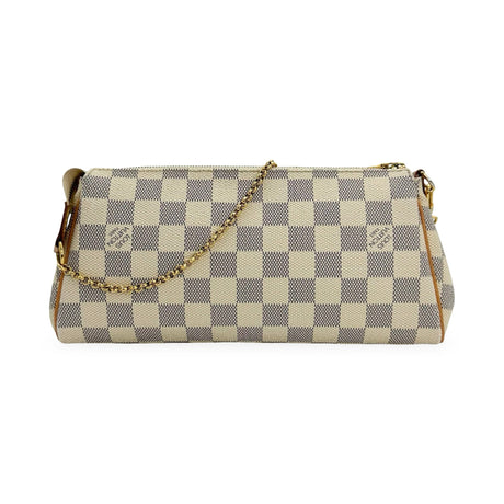 LOUIS VUITTON: Damier Azur Pochette Eva